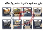 نگاهی به بازار فولاد در روز گذشته - سه شنبه 30 مرداد ۱۴۰۳