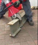 قیچی آهن‌بر هیدرولیک/Hydraulic Bolt Cutter