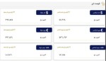 نرمخ انواع ارز و وحواله ارز در مرکز مبادله ارز و طلای 8 مهرماه 1402