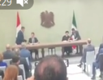 امضای ۱۵ سند همکاری بین ایران و سوریه.
