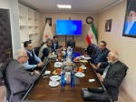 حضور مهندس میرسلیم در دفتر مجتمع صنعتی اسفراین تهران